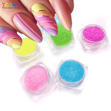 Load image into Gallery viewer, TCT-807 Sparkle Bulk PET 1/256 Ultra Fine Iridescent Nail Glitter for Eyes Lip Gloss Resin Crafts Wholesale | TCOWO