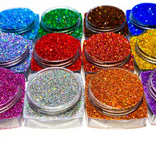Load image into Gallery viewer, TCT-957 Cosmetics Biodegradable Fine Glitter, Cosmetic Grade Eco-Friendly Plant Cellulose Glitter, Non-Toxic Shining Powder for Body Makeup Nail DIY Crafts 