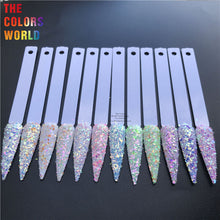 Load image into Gallery viewer, Colorful Iridescent Rainbow Shards Irregular Flakes Nails Glitter