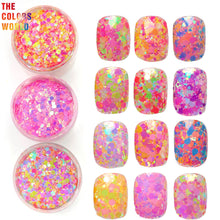 Load image into Gallery viewer, Chunky Nails Glitter