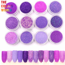 Load image into Gallery viewer, Purple Colors Fine Glitter