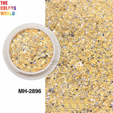 Load image into Gallery viewer, Nails And Hair Glitter Mix Sliver Foil