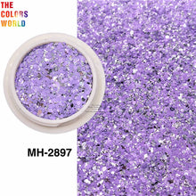 Load image into Gallery viewer, Nails And Hair Glitter Mix Sliver Foil