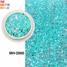 Load image into Gallery viewer, Nails And Hair Glitter Mix Sliver Foil