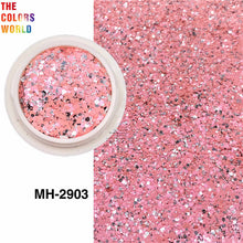 Load image into Gallery viewer, Nails And Hair Glitter Mix Sliver Foil