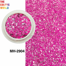 Load image into Gallery viewer, Nails And Hair Glitter Mix Sliver Foil
