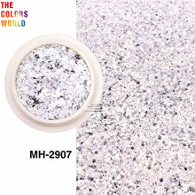 Load image into Gallery viewer, Nails And Hair Glitter Mix Sliver Foil