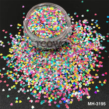 Load image into Gallery viewer, TCT-893 Smallest Love Heart Mix Glitter 1MM - Non-Toxic Shimmer for DIY, Nail Art, Cosmetics & Festival