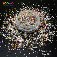Load image into Gallery viewer, TCT-637 Christmas Mix Nails Stone Nail Art Decoration Festive DIY Crafts Glitter Home Decor Party Supplies