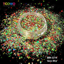 Load image into Gallery viewer, TCT-637 Christmas Mix Nails Stone Nail Art Decoration Festive DIY Crafts Glitter Home Decor Party Supplies