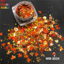 Load image into Gallery viewer, Autumn Maple Leaf Glitter