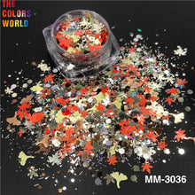 Load image into Gallery viewer, Autumn Maple Leaf Glitter