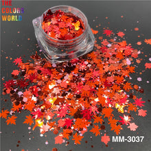 Load image into Gallery viewer, Autumn Maple Leaf Glitter