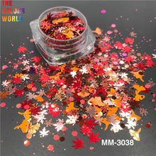 Load image into Gallery viewer, Autumn Maple Leaf Glitter