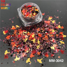 Load image into Gallery viewer, Autumn Maple Leaf Glitter