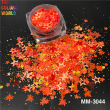 Load image into Gallery viewer, Autumn Maple Leaf Glitter