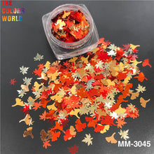 Load image into Gallery viewer, Autumn Maple Leaf Glitter