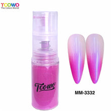 Load image into Gallery viewer, TCT-924 Cosmetic Grade Mica Pearl Pigment Glitter Spray, Metallic Luster for Nail Art Eyeshadow Car Paints Crafts with MSDS Certification