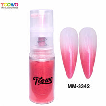 Load image into Gallery viewer, TCT-924 Cosmetic Grade Mica Pearl Pigment Glitter Spray, Metallic Luster for Nail Art Eyeshadow Car Paints Crafts with MSDS Certification