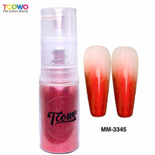 Load image into Gallery viewer, TCT-927 Cosmetic Grade Mica Powder Dark Pearl Pigment Ombre Nail Mist Spray Gradient Effect Glitter Powder for Nail Art Crafts
