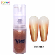 Load image into Gallery viewer, TCT-927 Cosmetic Grade Mica Powder Dark Pearl Pigment Ombre Nail Mist Spray Gradient Effect Glitter Powder for Nail Art Crafts