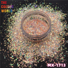 Load image into Gallery viewer, Colorful Iridescent Rainbow Shards Irregular Flakes Nails Glitter