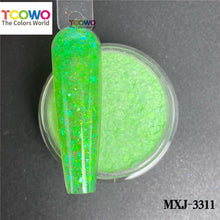 Load image into Gallery viewer, TCT-922 Iridescent Rainbow Shards Glitter Acrylic Powder, EMA Material (2-7min Customizable Drying), 2 In 1 Acrylic & Dipping Powder, Non-Toxic Long Lasting, TCOWO (MSDS Certified)