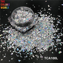 Load image into Gallery viewer, Holographic Stripe Irregular Shards Flake Glitter