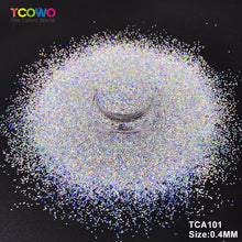 Load image into Gallery viewer, TCT-1063 & TCT-1064 Fine & Chunky Holographic PET Glitter Bulk Glitter for Nails High Brightness Safe Vegan Resin Craft Makeup Body Decoration