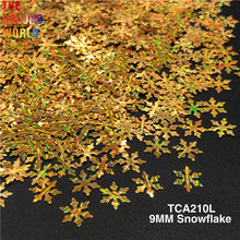 Load image into Gallery viewer, Christmas Snowflake Nail Sequins Glitter