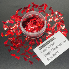 Load image into Gallery viewer, TCT-218 TCOWO Promotion Twinkle Christmas Tree PET Holiday Nail Art Glitter for Tumbler Artware Handicraft Works Accessories PET Non Toxic
