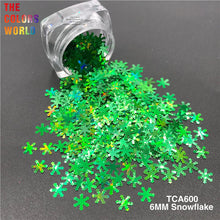Load image into Gallery viewer, Xmas Snowflake Nail Sequins Glitter