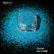 Load image into Gallery viewer, TCT-1063 & TCT-1064 Fine & Chunky Holographic PET Glitter Bulk Glitter for Nails High Brightness Safe Vegan Resin Craft Makeup Body Decoration