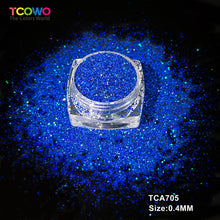 Load image into Gallery viewer, TCT-1063 & TCT-1064 Fine & Chunky Holographic PET Glitter Bulk Glitter for Nails High Brightness Safe Vegan Resin Craft Makeup Body Decoration