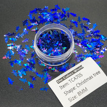 Load image into Gallery viewer, TCT-218 TCOWO Promotion Twinkle Christmas Tree PET Holiday Nail Art Glitter for Tumbler Artware Handicraft Works Accessories PET Non Toxic