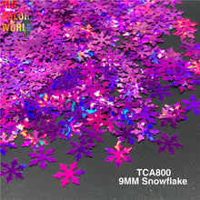 Load image into Gallery viewer, Christmas Snowflake Nail Sequins Glitter