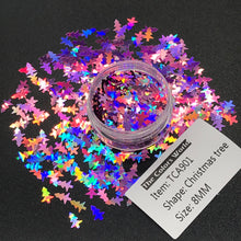 Load image into Gallery viewer, TCT-218 TCOWO Promotion Twinkle Christmas Tree PET Holiday Nail Art Glitter for Tumbler Artware Handicraft Works Accessories PET Non Toxic