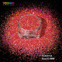 Load image into Gallery viewer, TCT-1063 & TCT-1064 Fine & Chunky Holographic PET Glitter Bulk Glitter for Nails High Brightness Safe Vegan Resin Craft Makeup Body Decoration