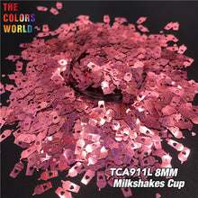 Load image into Gallery viewer, Coffee Cup Shape Glitter TCA911L
