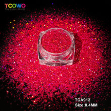 Load image into Gallery viewer, TCT-1063 & TCT-1064 Fine & Chunky Holographic PET Glitter Bulk Glitter for Nails High Brightness Safe Vegan Resin Craft Makeup Body Decoration
