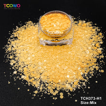 Load image into Gallery viewer, TCT-025 Mix Color Chunky & Fine Glitter, Solvent Resistant Sequins for Nail Art, Nail Gel, Nail Polish, Makeup & DIY Decoration