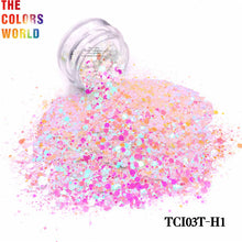 Load image into Gallery viewer, Pearlescent Iridescent Chunky Glitter