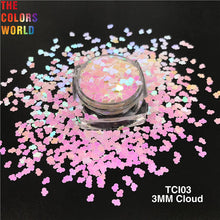 Load image into Gallery viewer, Pearlescent Iridescent 3MM Cloud Glitter