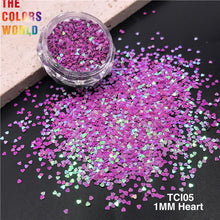 Load image into Gallery viewer, Small Size Sweet Love Heart Shape Glitter