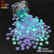 Load image into Gallery viewer, Xmas Snowflake Nail Sequins Glitter