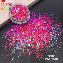 Load image into Gallery viewer, Small Size Sweet Love Heart Shape Glitter