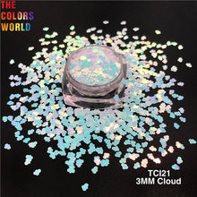 Load image into Gallery viewer, Pearlescent Iridescent 3MM Cloud Glitter
