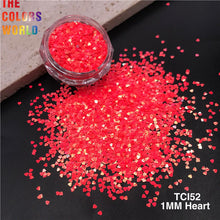 Load image into Gallery viewer, Small Size Sweet Love Heart Shape Glitter