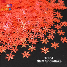 Load image into Gallery viewer, Christmas Snowflake Nail Sequins Glitter