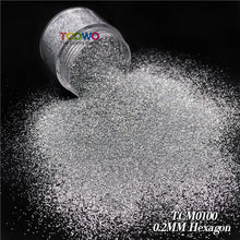 Load image into Gallery viewer, TCT-033 0.2MM Fine PET Metallic Glitter Powder for Nail Art, Tumblers, Slime & Crafts 24 Colors